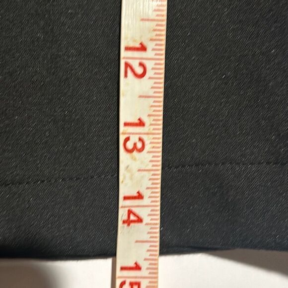 "NEW" Poof Apparel Ladies Small Black Faux Leather Trim Mini Skirt - Picture 15 of 15